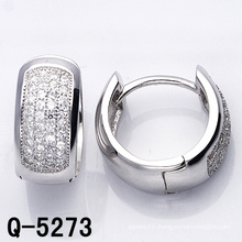 Fashion Jewelry Hoop Earrings 925 Silver (Q-5273)